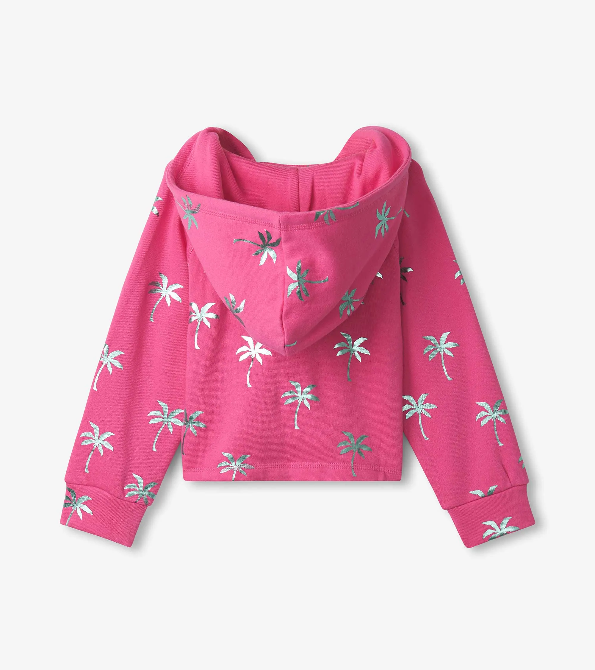 Girls Palm Trees Raglan Hoodie