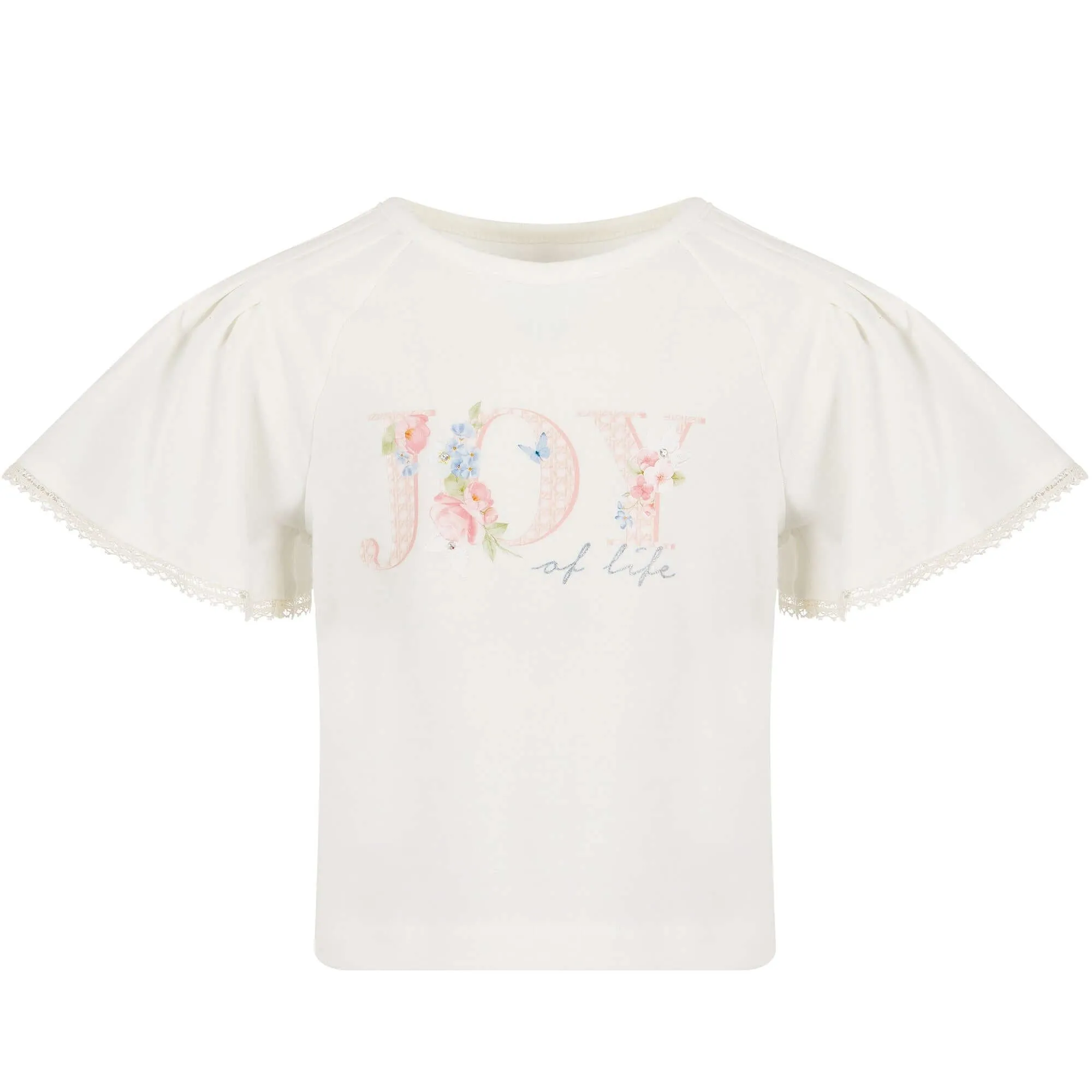 Girls Pink Joy Short Set