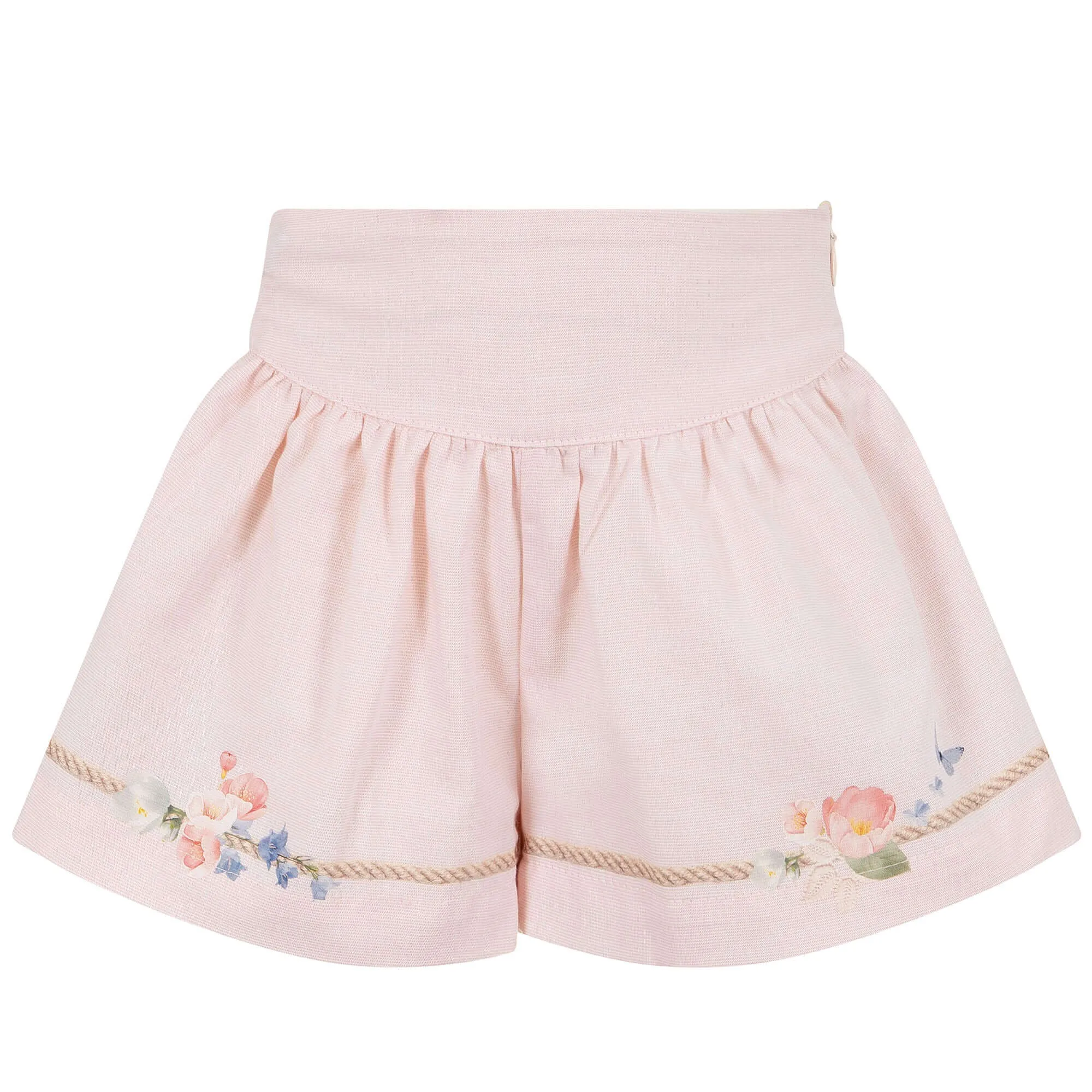 Girls Pink Joy Short Set