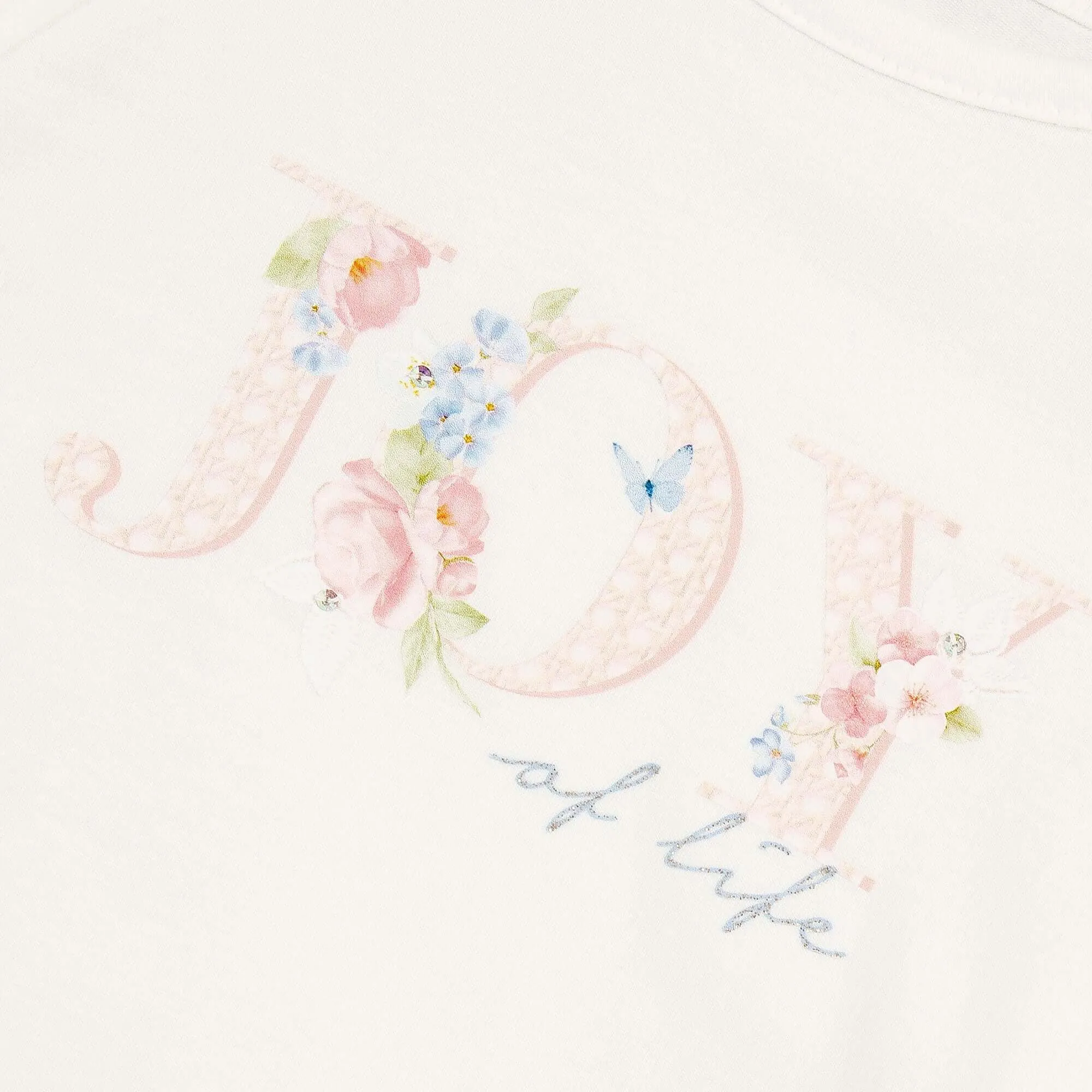 Girls Pink Joy Short Set