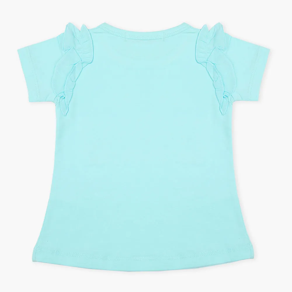 Girls T-Shirt - Light Blue