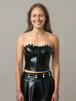 Glam Edge Leather Stunner