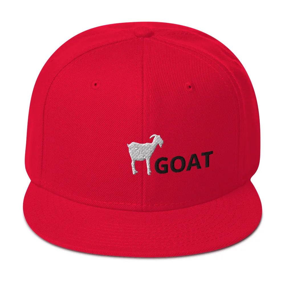 GOAT SNAPBACKS