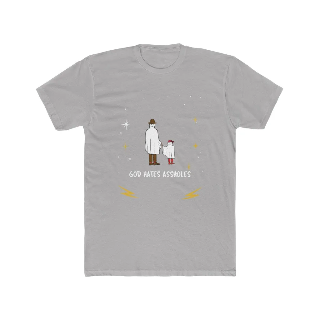 God Hates Assholes Cotton Crew Tee
