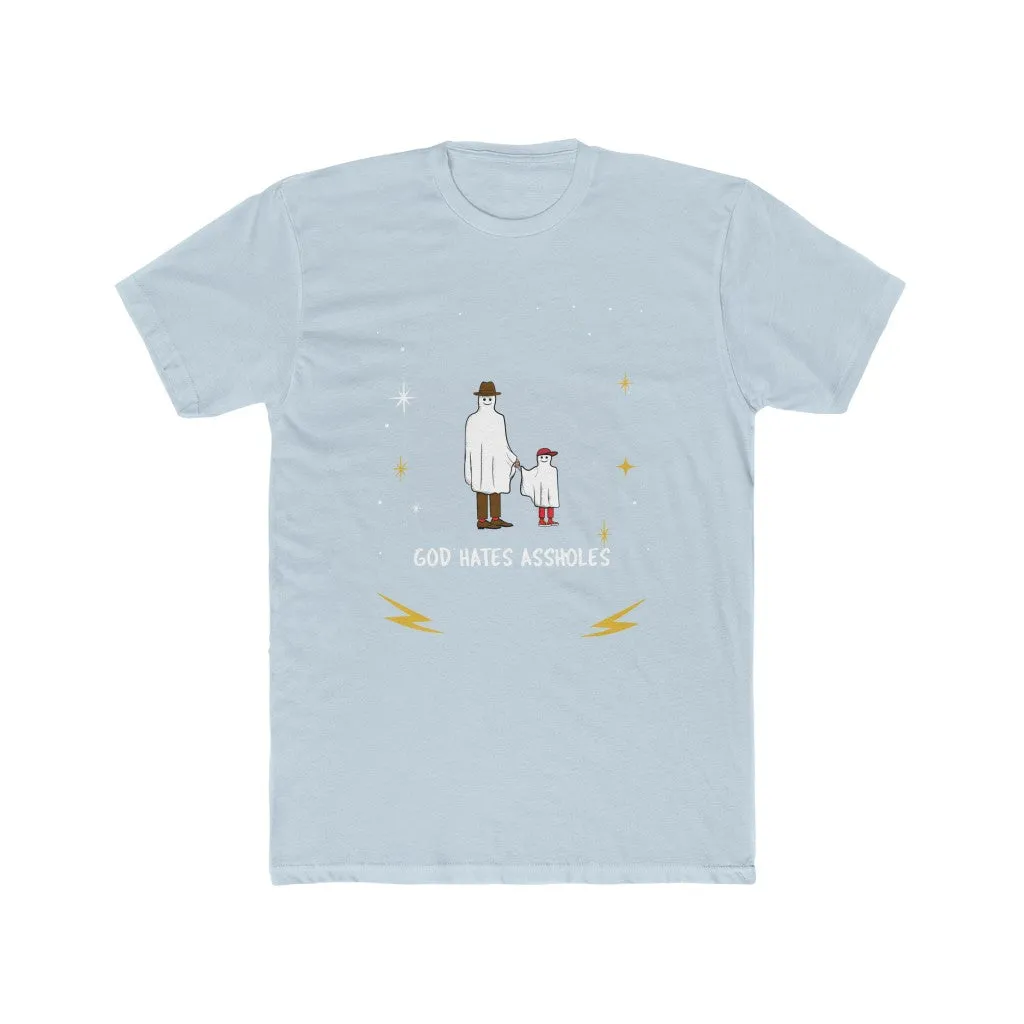 God Hates Assholes Cotton Crew Tee