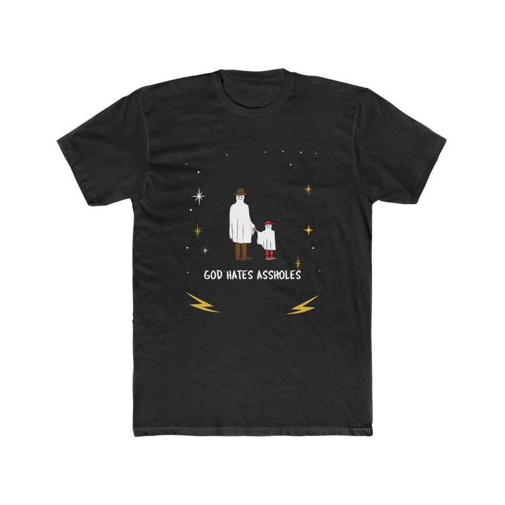 God Hates Assholes Cotton Crew Tee