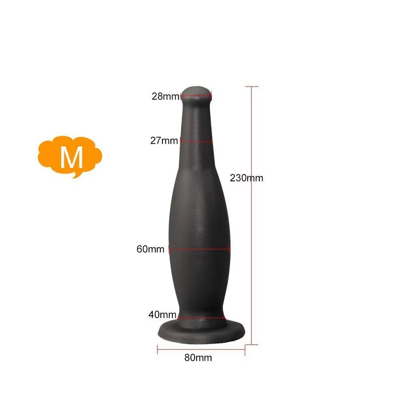 Gode Anal à Ventouse Edgy en Silicone