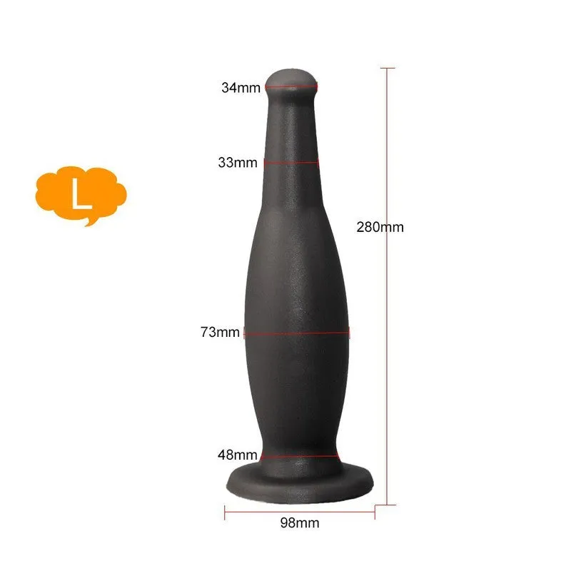 Gode Anal à Ventouse Edgy en Silicone