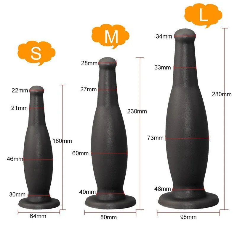 Gode Anal à Ventouse Edgy en Silicone