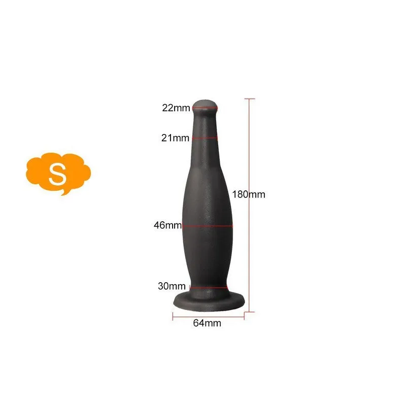 Gode Anal à Ventouse Edgy en Silicone