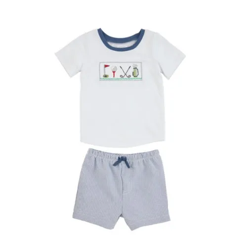 Golf T-Shirt and Shorts Set