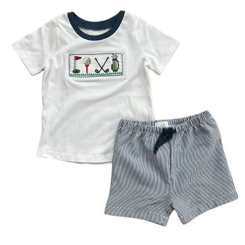 Golf T-Shirt and Shorts Set