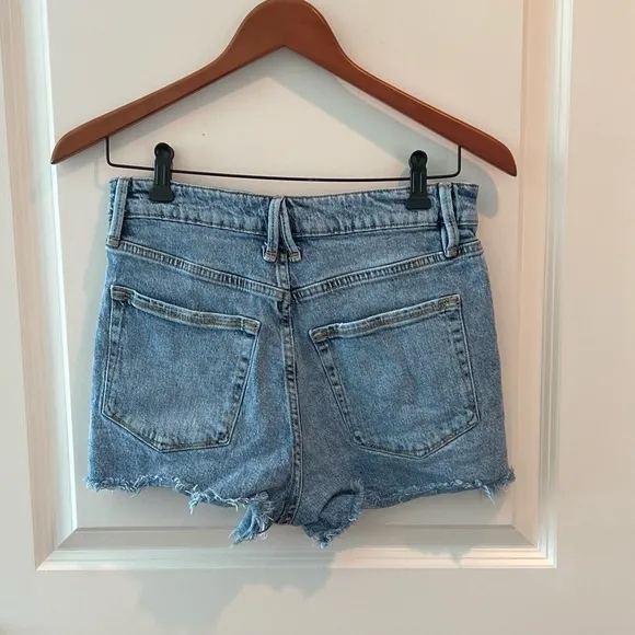 GOOD AMERICAN Bombshell Denim Shorts