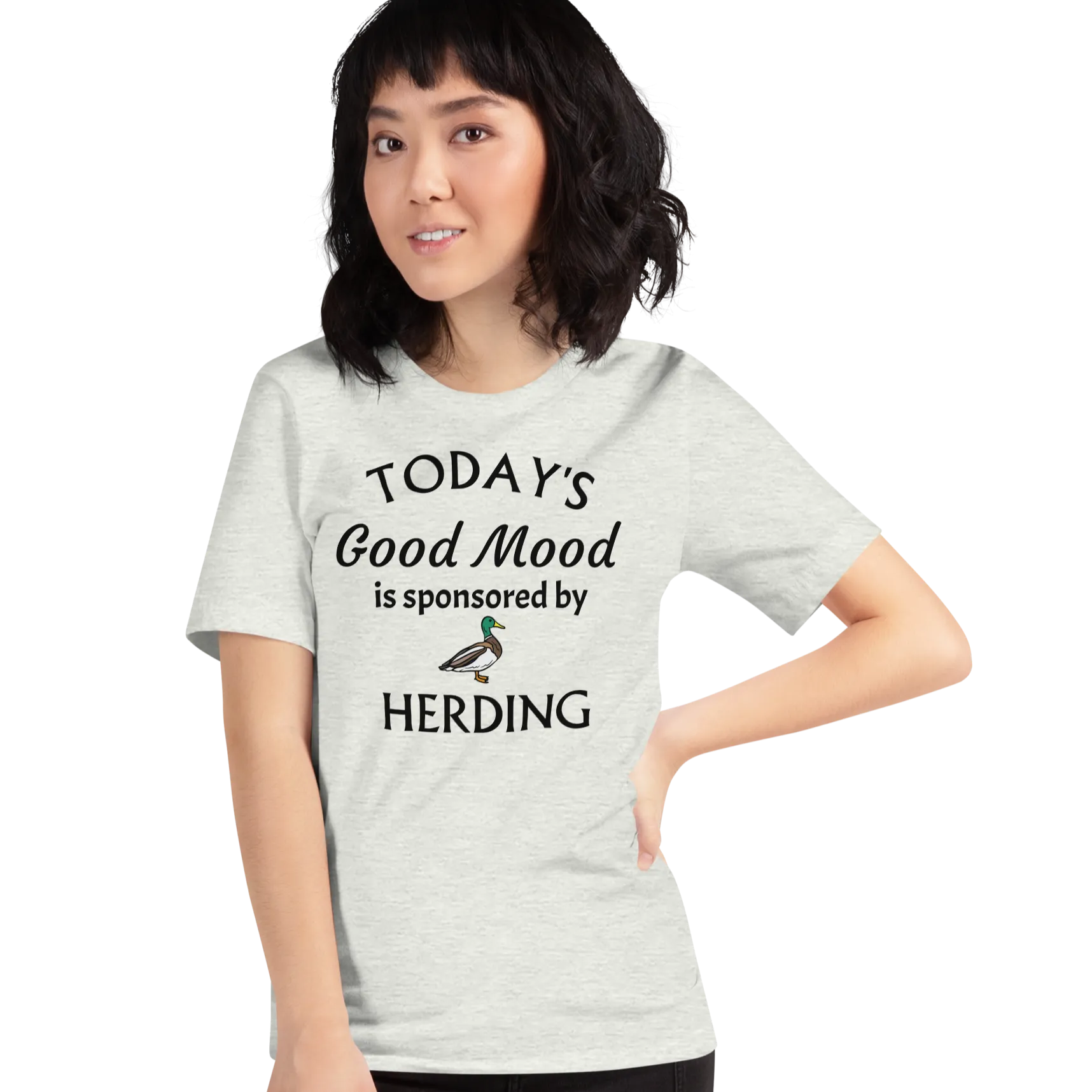 Good Mood by Duck Herding T-Shirts - Light