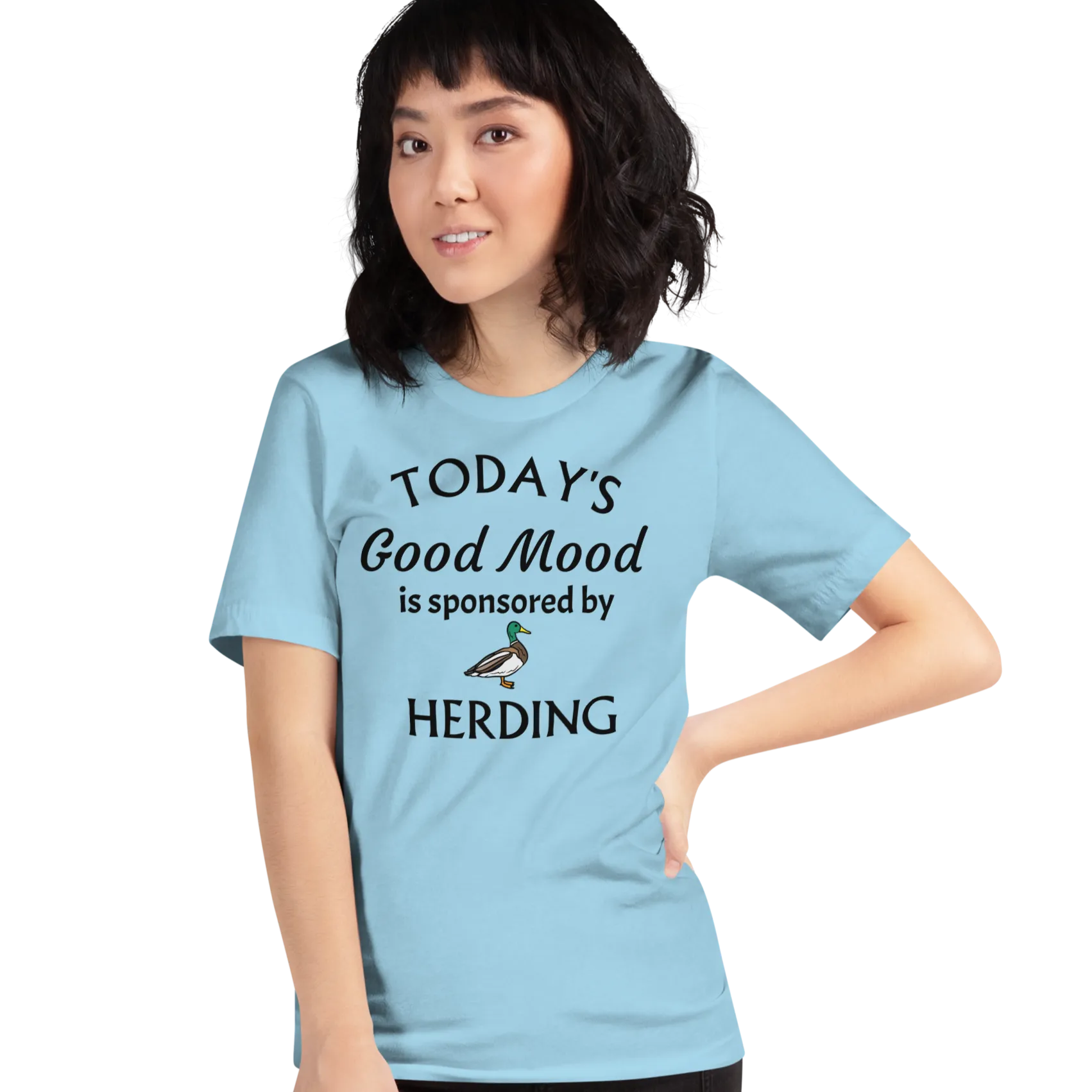 Good Mood by Duck Herding T-Shirts - Light