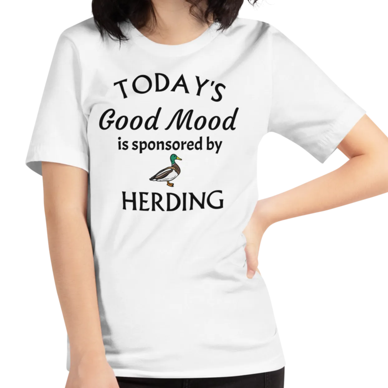 Good Mood by Duck Herding T-Shirts - Light