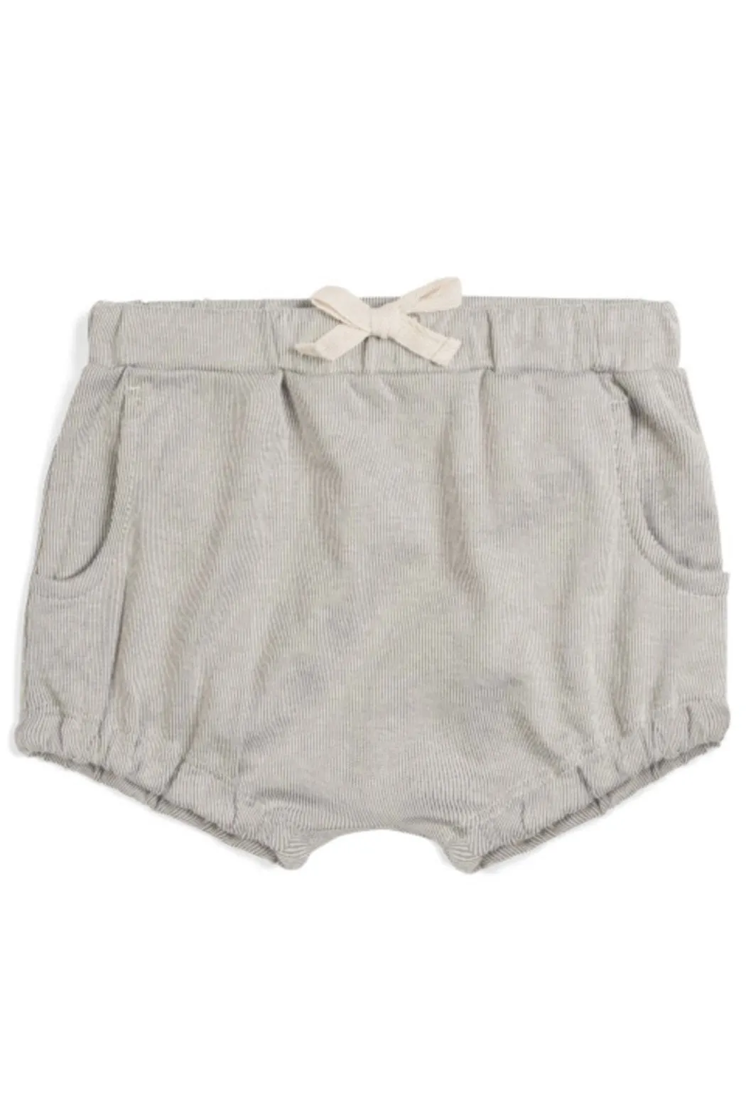 Grey Pinstripe Pocket Bloomer