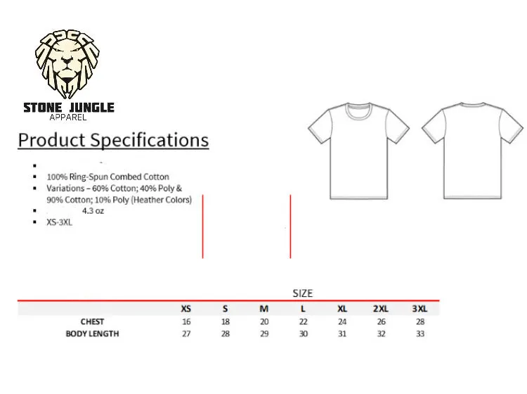 GREY/WHITE LION TEE