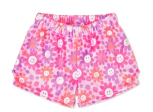 Groovy Smiles Plush Shorts