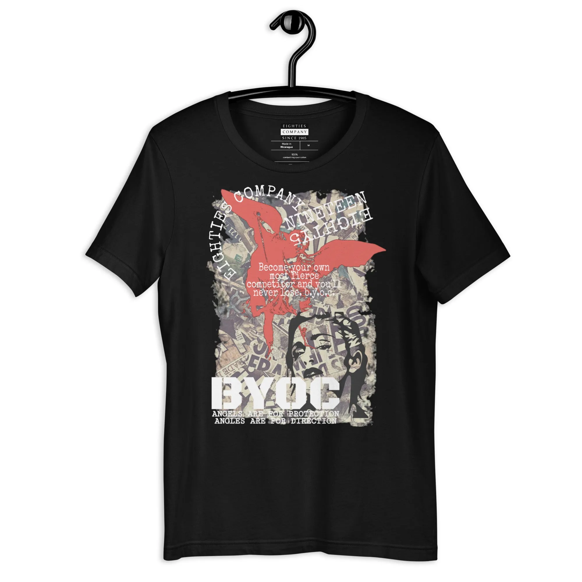 Grunge Background Archangel Tee