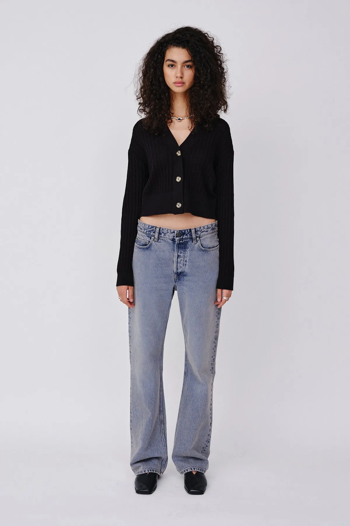 Halo Pointelle - Black