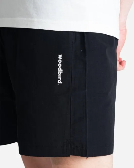 Hansi Track Shorts - Black