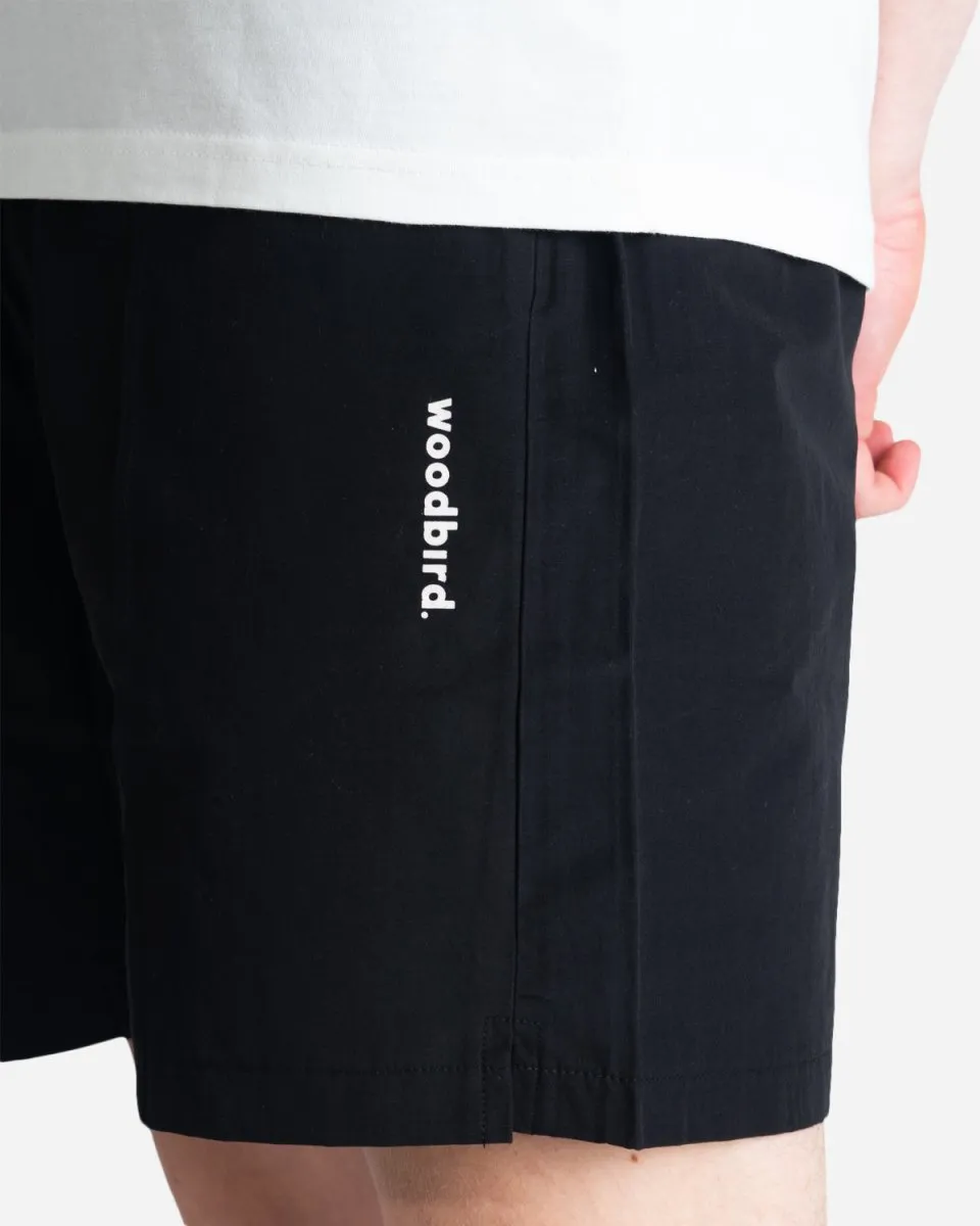 Hansi Track Shorts - Black