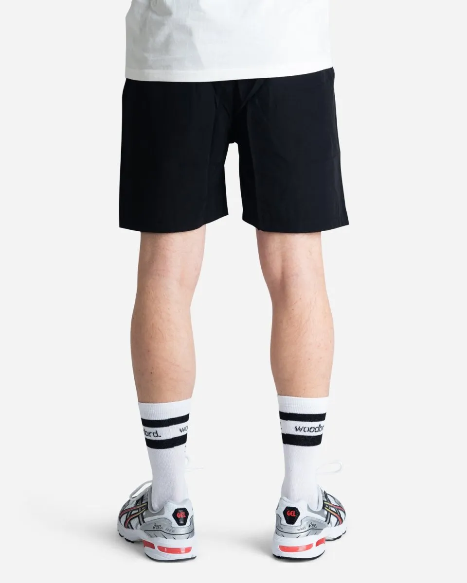 Hansi Track Shorts - Black