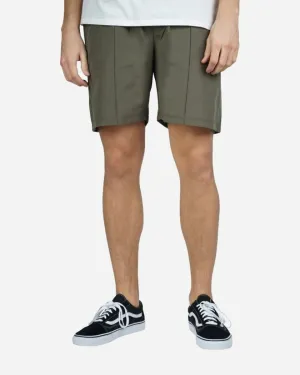 Hansi Track Shorts - Dusty Green