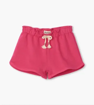 Hatley Fuschia Paper Bag Shorts