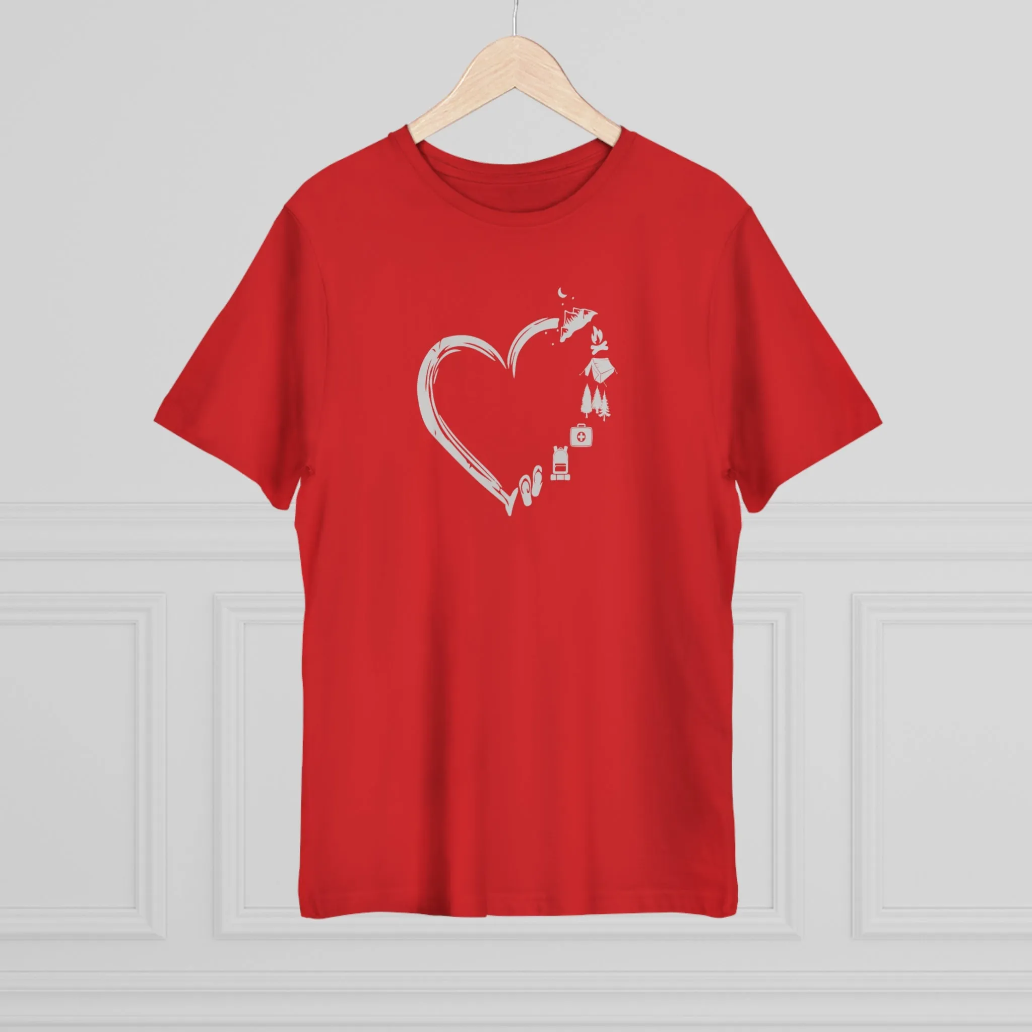 HEART CAMPING TEE