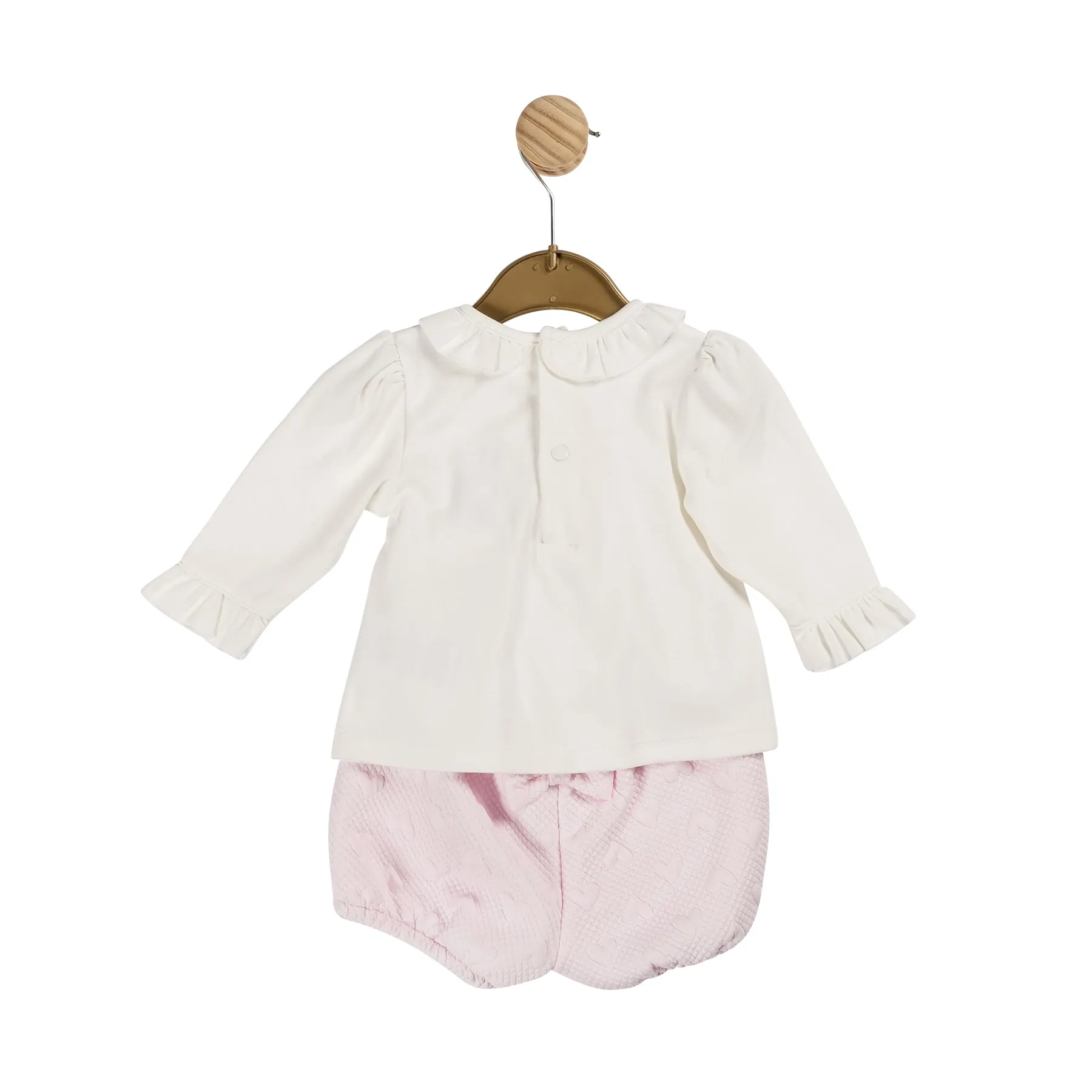Heart Jacquard Top and Bloomer Shorts