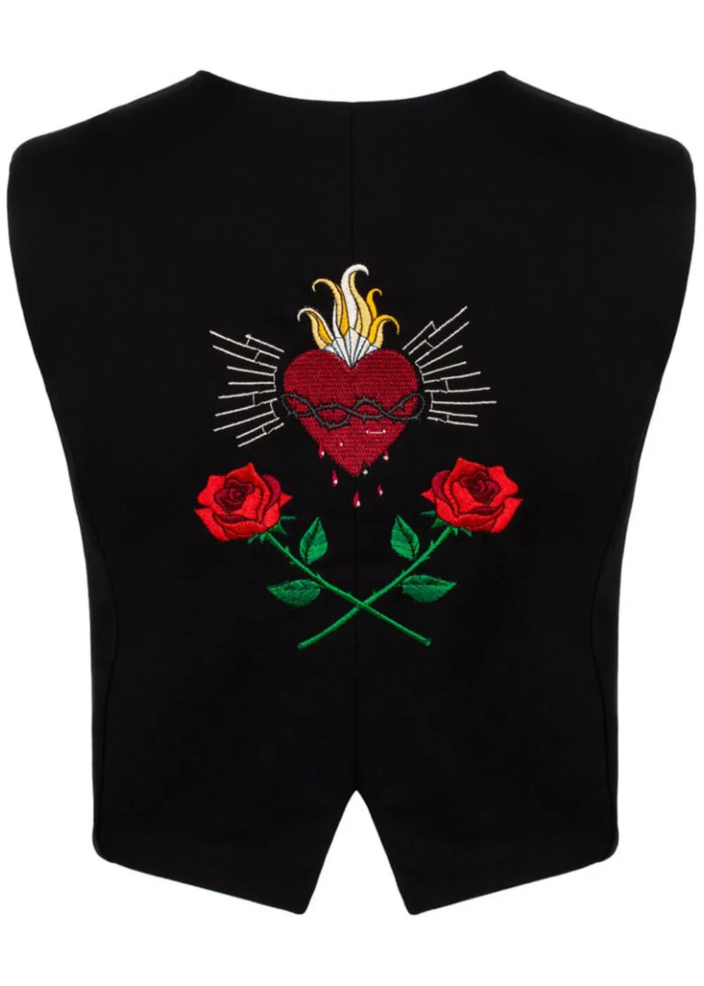Hell Bunny Viva Maria Gilet Zwart