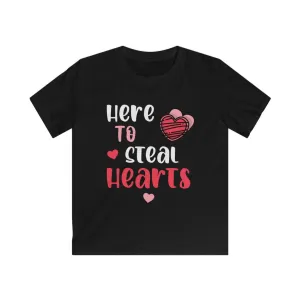 Here To Steal Hearts - Kids T-shirt