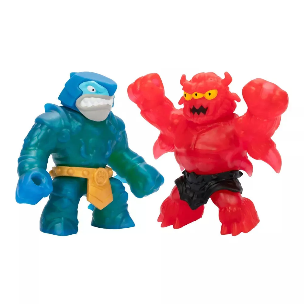 Heroes Of Goo Jit Zu Stretch Strikers S11 Sir Thrashalot Vs Redback