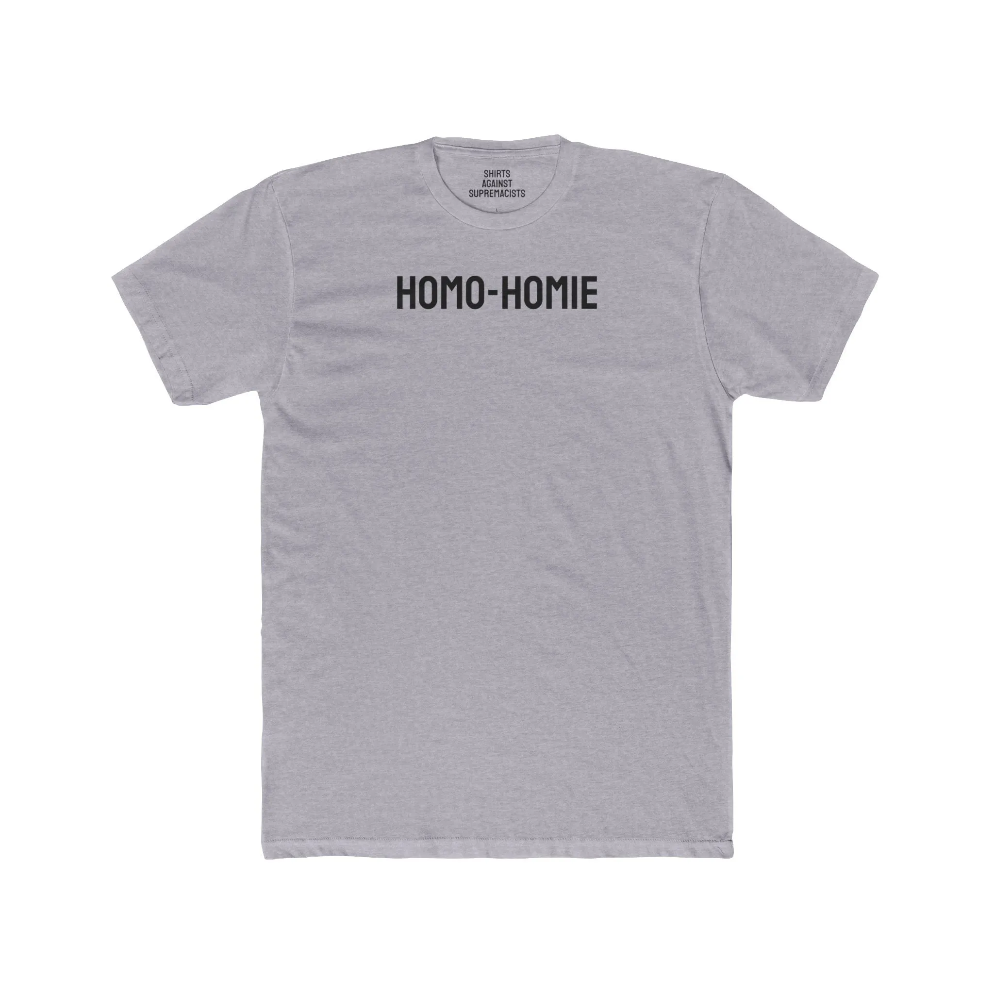Homo Homie - Unisex Cotton Crew Tee
