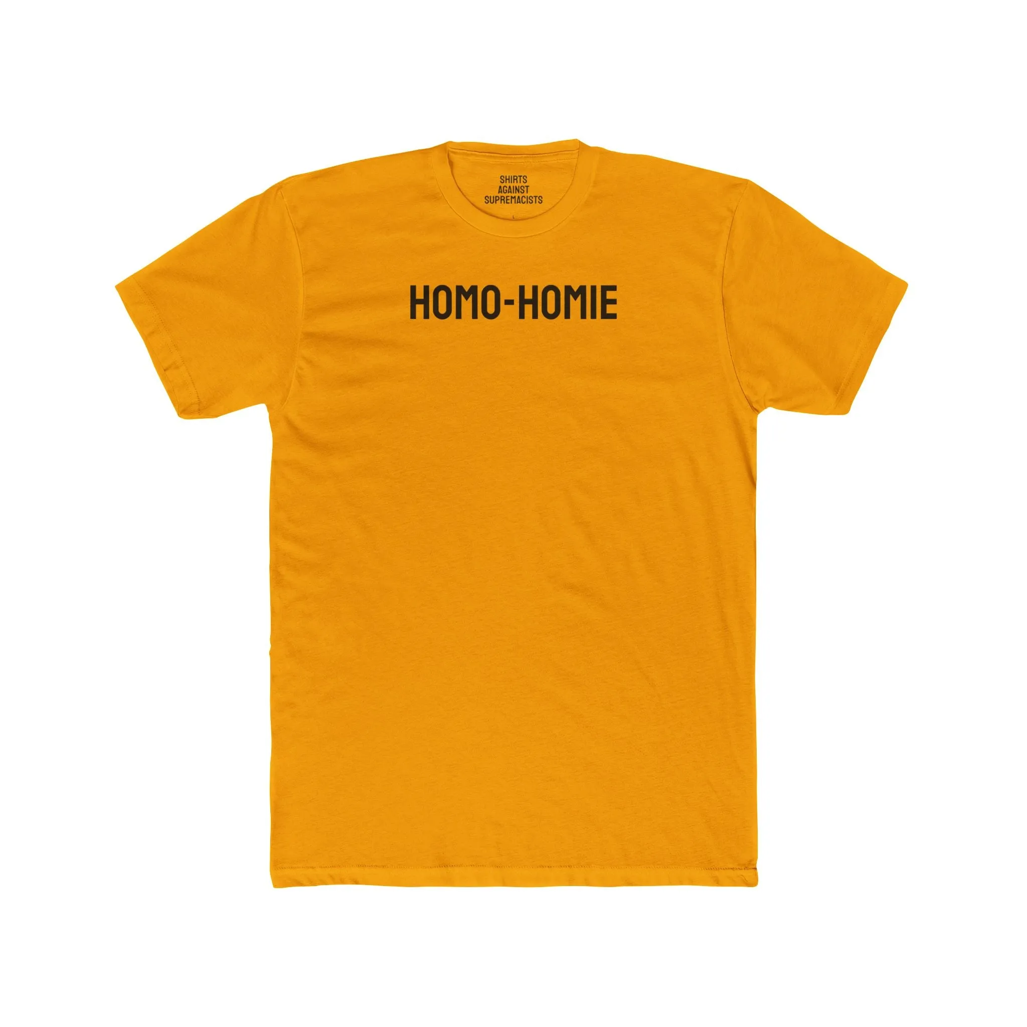 Homo Homie - Unisex Cotton Crew Tee