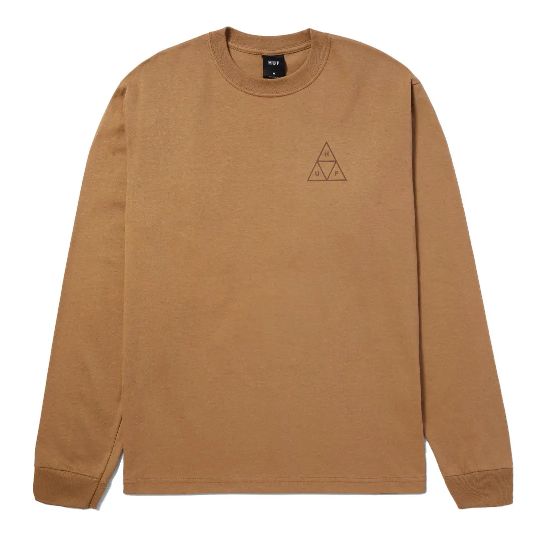 HUF SET TT L/S TEE - CAMEL