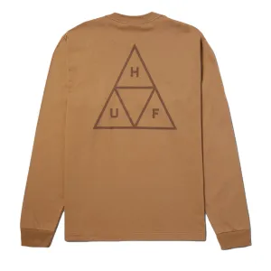 HUF SET TT L/S TEE - CAMEL