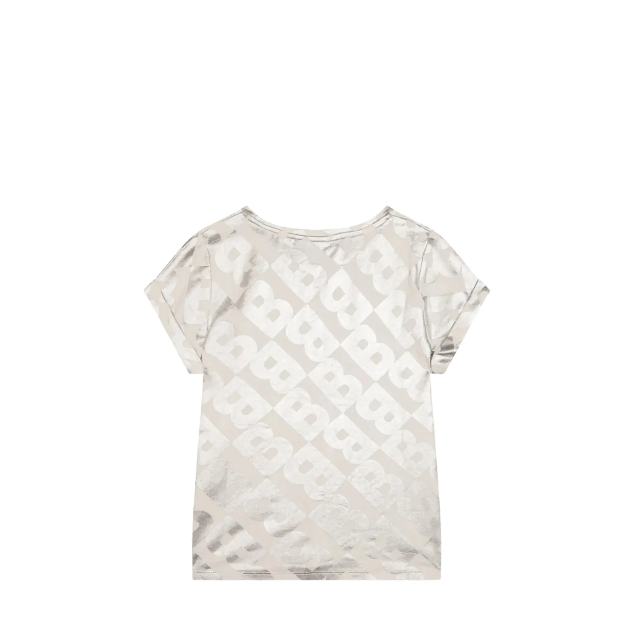 Hugo Boss Kids Girl's Monogram Metallic T-shirt