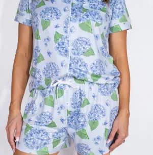 Hydrangea Sleep Shorts