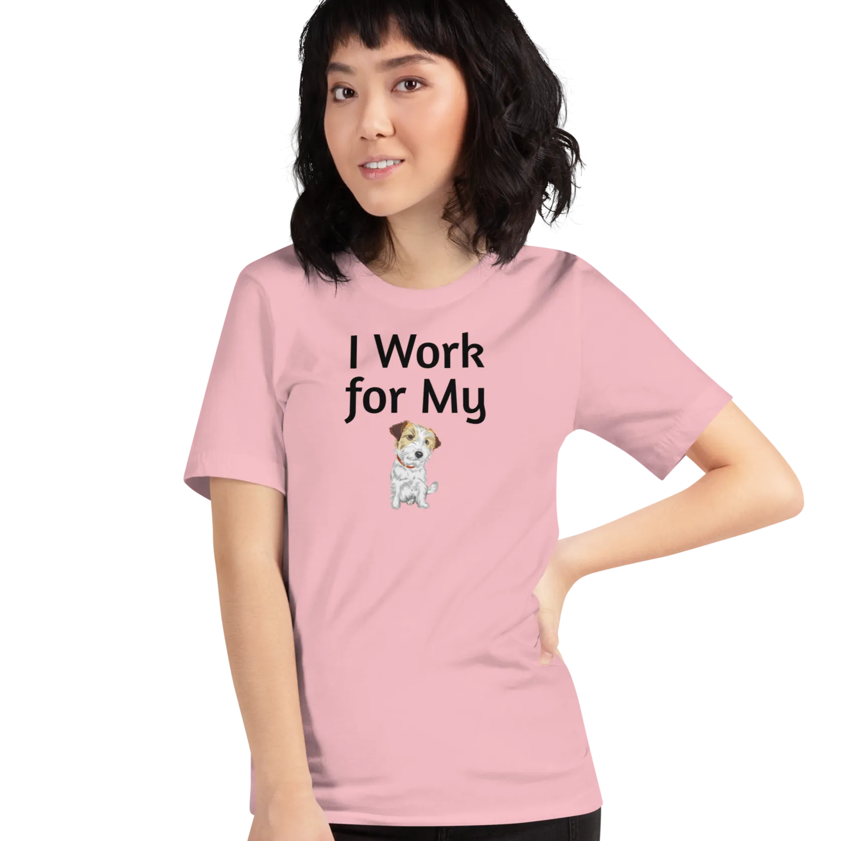 I Work for My Russell T-Shirts - Light