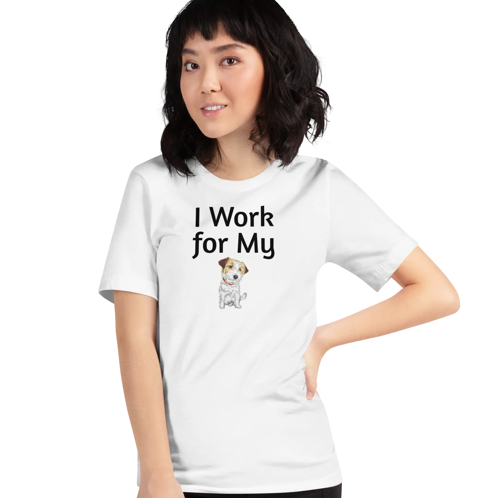 I Work for My Russell T-Shirts - Light
