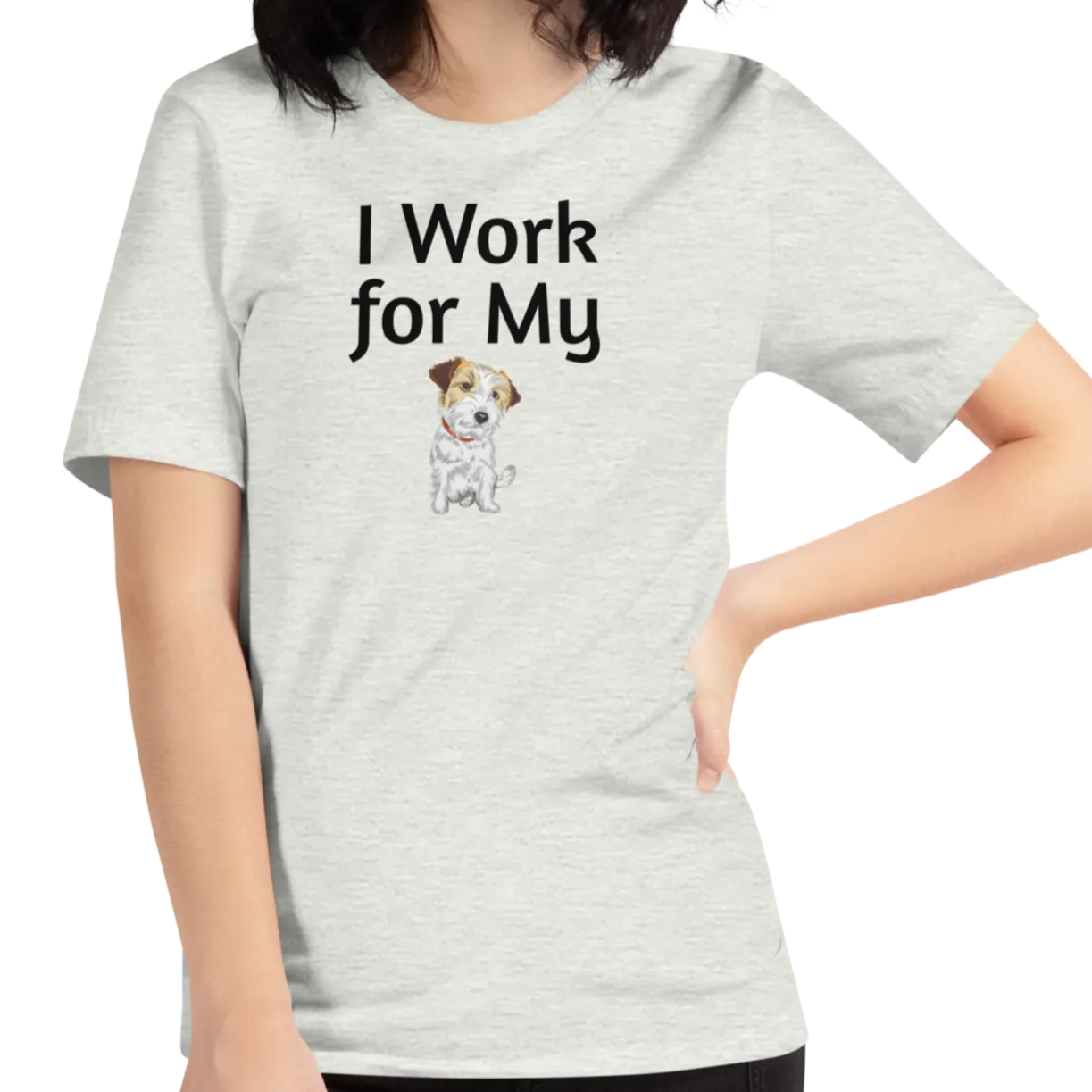 I Work for My Russell T-Shirts - Light