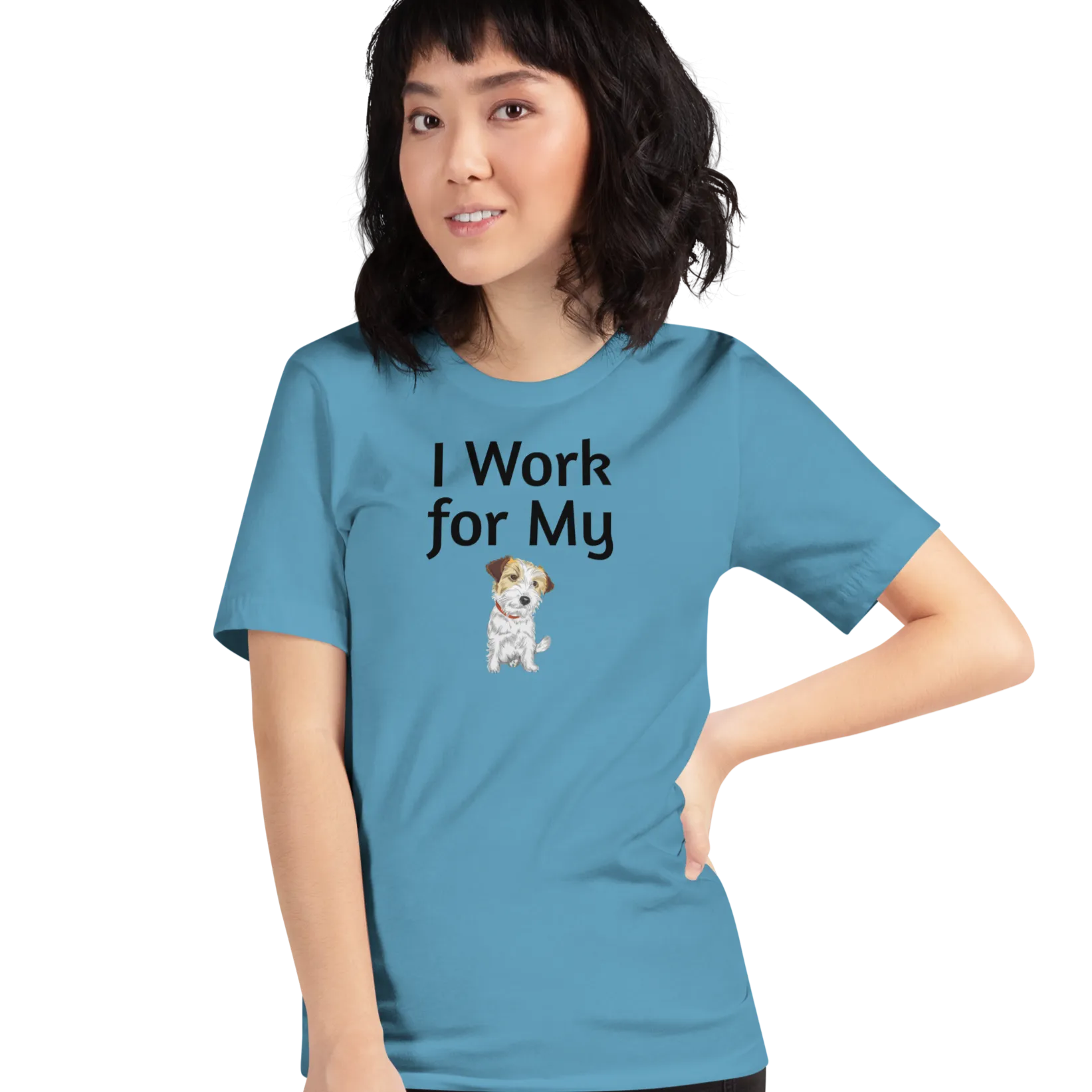 I Work for My Russell T-Shirts - Light