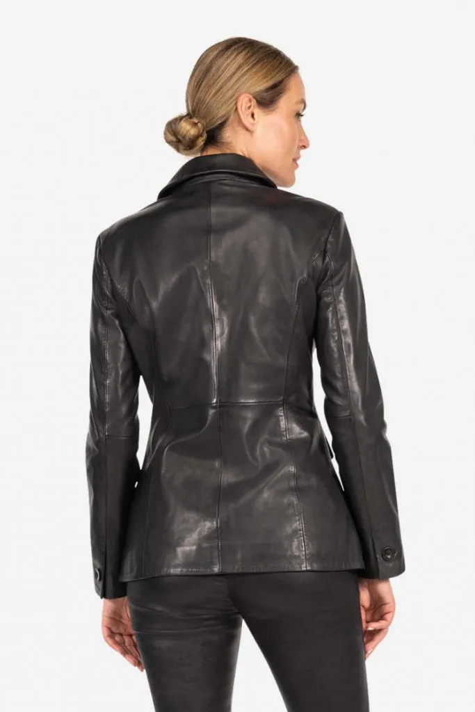 Ibana - Jilies Leather Blazer
