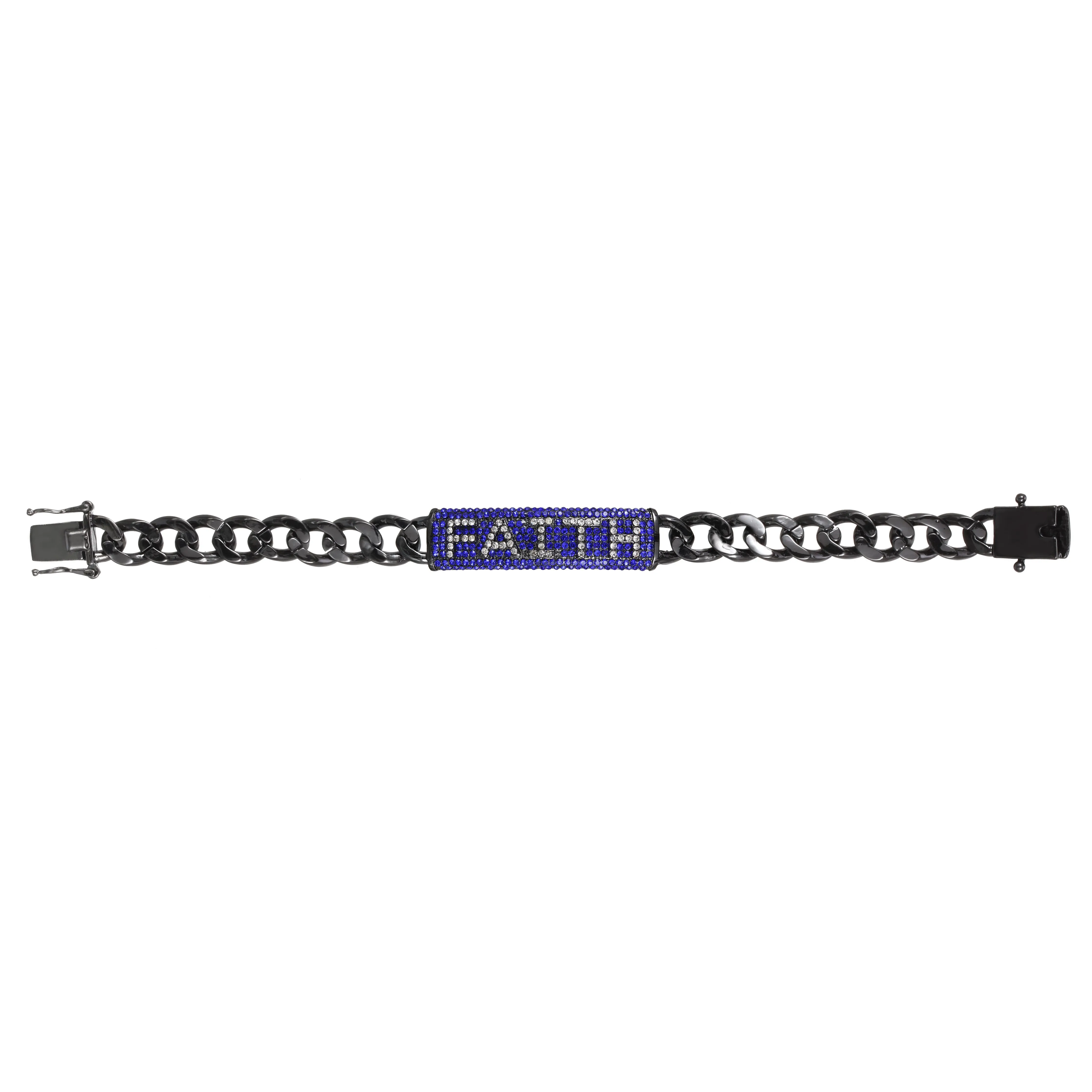 ID-BLACK RHODIUM/SAPPHIRE