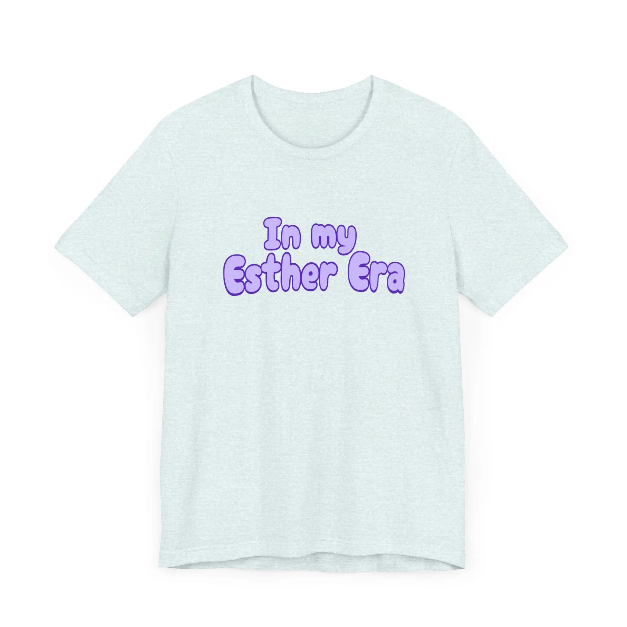 In my Esther era / hand drawn shirt / Bible gift / shirt /  Unisex Jersey Short Sleeve Tee