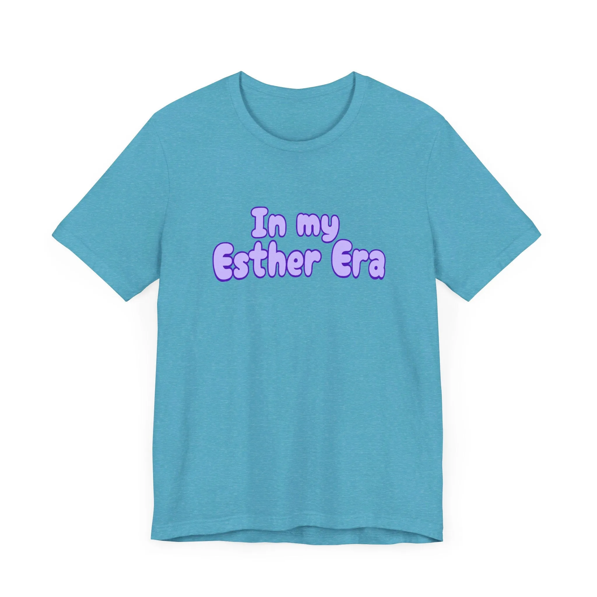 In my Esther era / hand drawn shirt / Bible gift / shirt /  Unisex Jersey Short Sleeve Tee