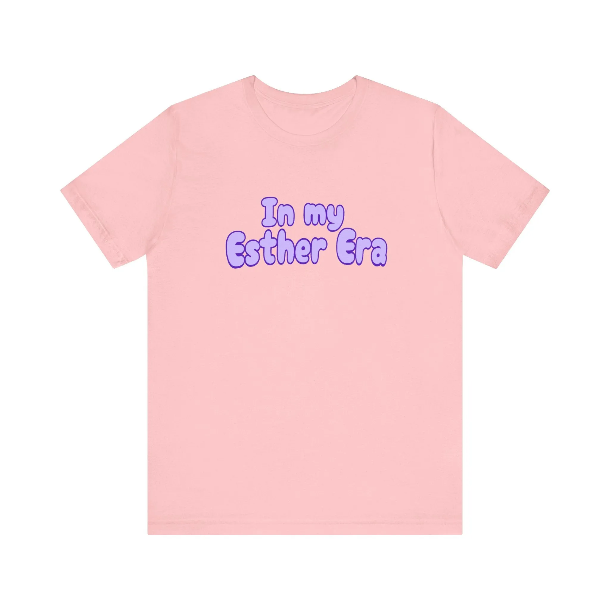 In my Esther era / hand drawn shirt / Bible gift / shirt /  Unisex Jersey Short Sleeve Tee